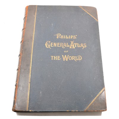 Lot 145 - Philips General Atlas of the World, 1898.