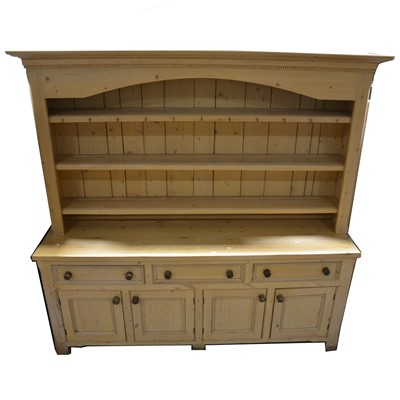 Lot 446 - Large pine dresser