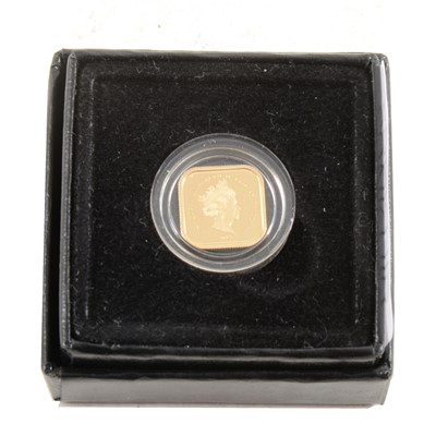 Lot 390A - A sealed four-sided quarter Sovereign, Queen Elizabeth II 2019, Tristan da Cunha