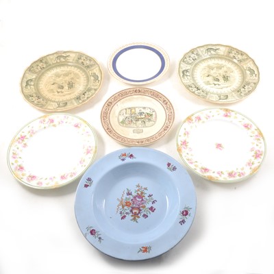 Lot 35 - Haviland Limoges part service, and other plates and dishes