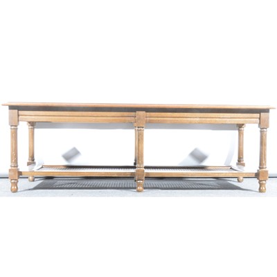 Lot 504 - Walnut coffee table