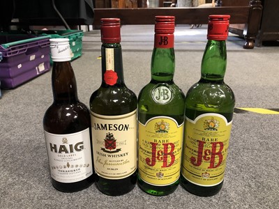 Lot 140 - Assorted blended Scotch and Irish whisky