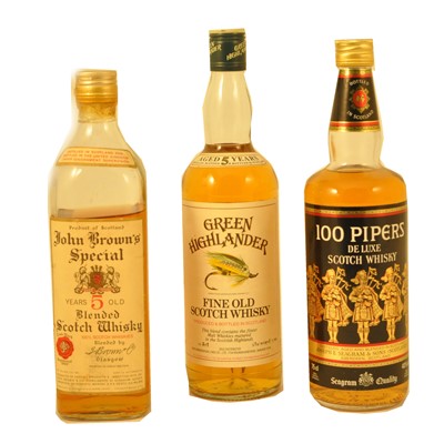 Lot 309A - Assorted blended Scotch whiskies