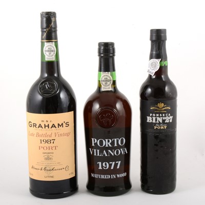 Lot 331 - Three bottles of vintage port