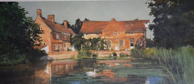 Lot 441 - Matthew Alexander - Seven Signed Limited Edition prints, Houghton Mil Cambridge, Aylesford Bridge