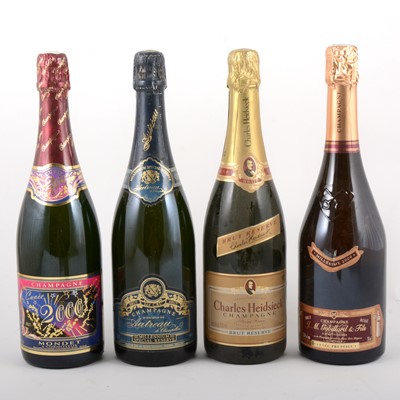 Lot 307 - Assorted Champagnes, non vintage, various houses