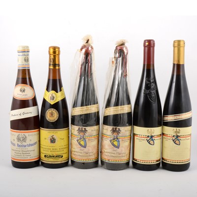 Lot 121 - Six bottles of German-Hungarian wine