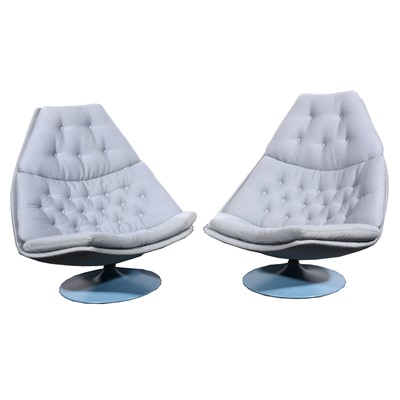 Lot 647 - Geoffrey Harcourt for Artifort, a pair of model F588 lounge chairs
