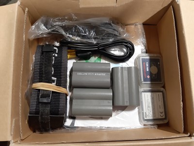 Lot 168 - Three digital SLR cameras; including Fujifilm...