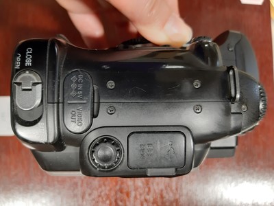 Lot 168 - Three digital SLR cameras; including Fujifilm...