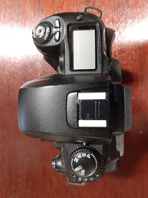 Lot 168 - Three digital SLR cameras; including Fujifilm...