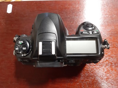 Lot 168 - Three digital SLR cameras; including Fujifilm...
