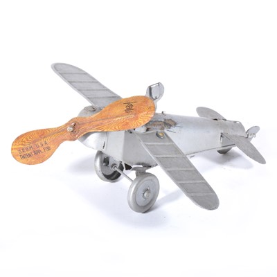 Lot 66 - A Bing tin-plate model of an aircraft