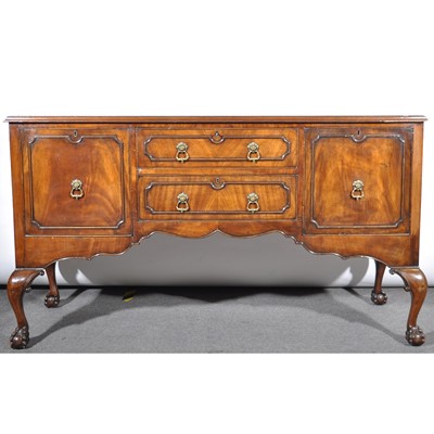 Lot 412 - A mahogany sideboard, early 20th century