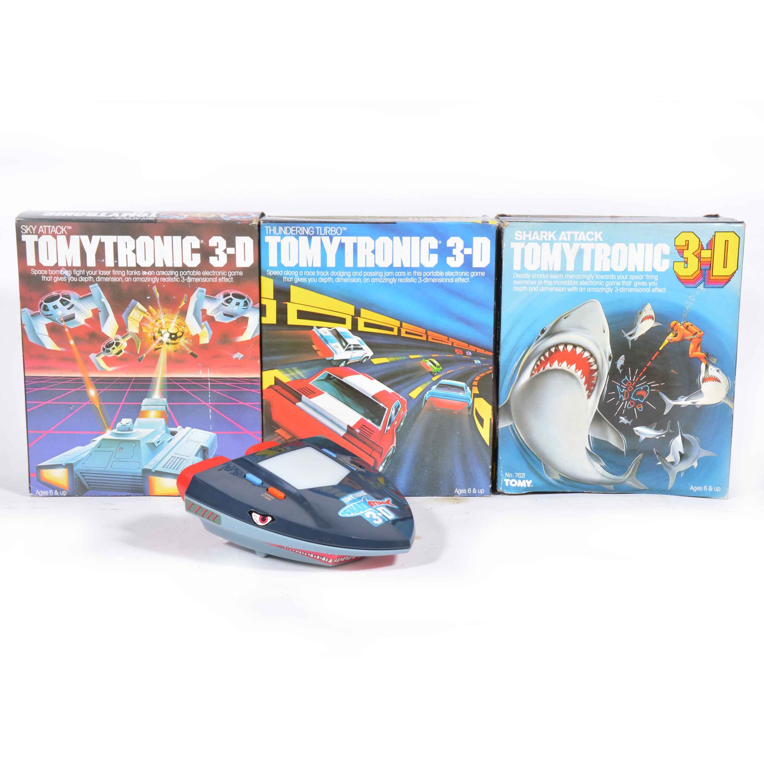 Lot 277 - Tomy Tronic 3D; three electronic games