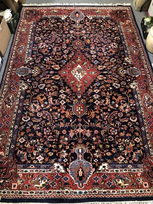 Lot 650 - An Indo-Persian small carpet