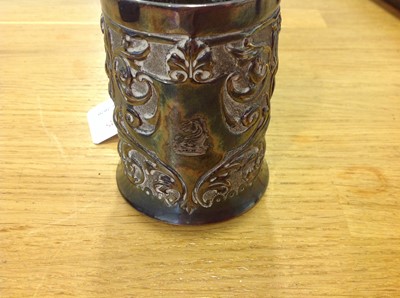 Lot 291 - Late Victorian silver mug