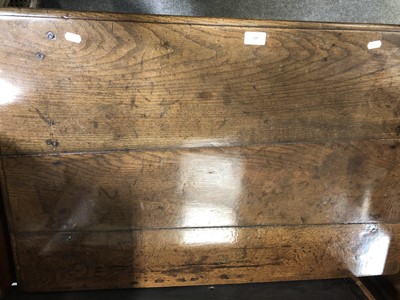 Lot 415 - Joined oak side table