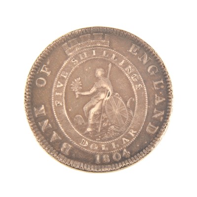Lot 251A - George III Bank of England Issue Silver Dollar 1804.