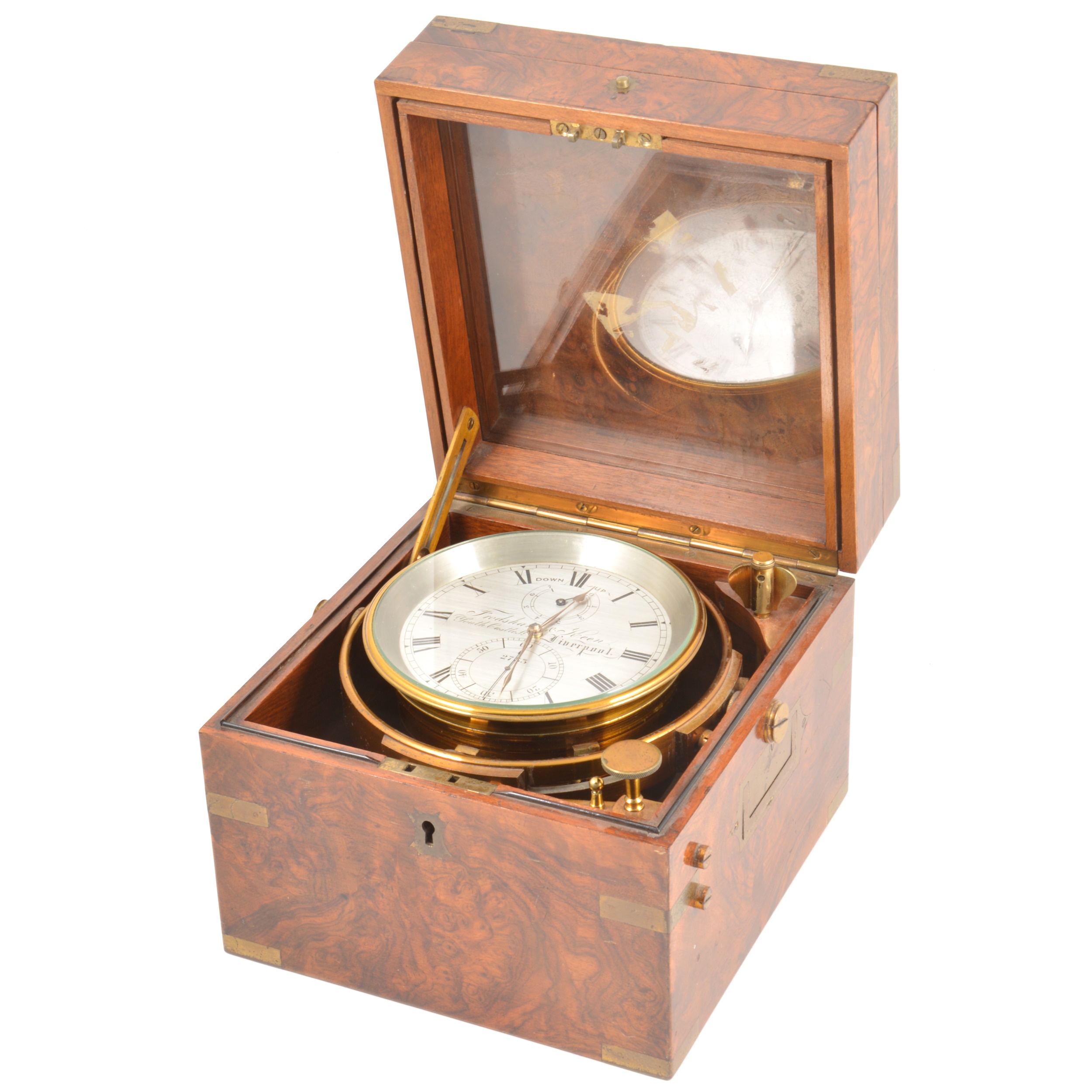 Chronometer Def Lot 239 - A marine chronometer,