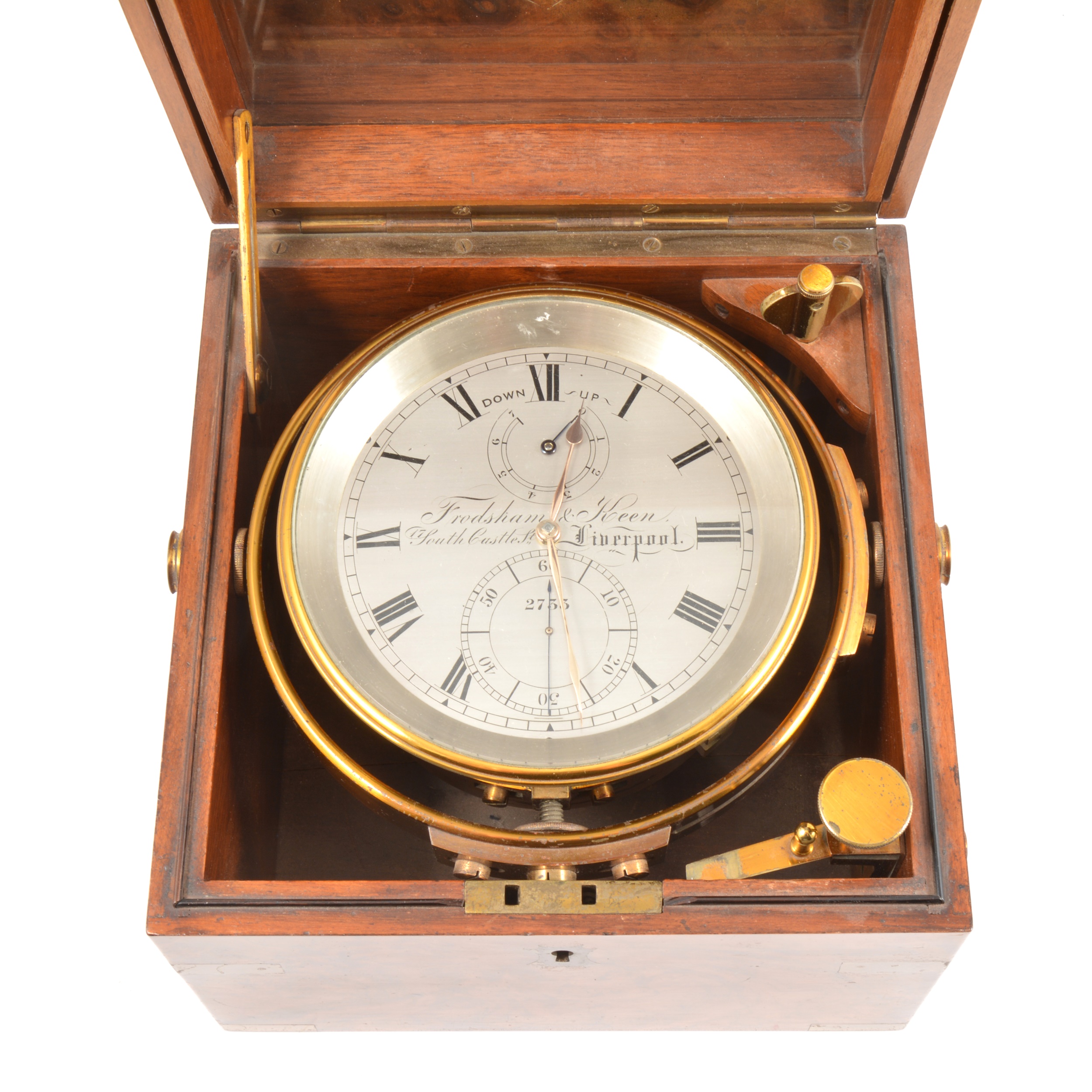 Lot 239 - A marine chronometer,