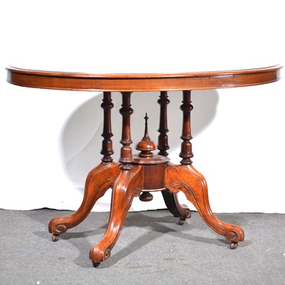 Lot 479 - Victorian mahogany tea table