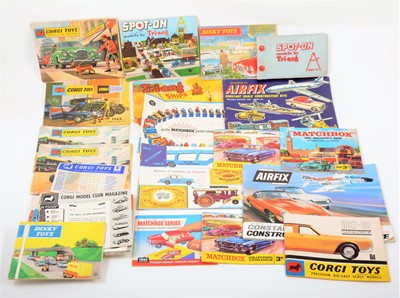 Lot 113 - Die-cast model toy catalogues and dealers booklets