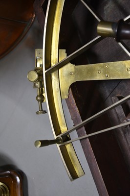 Lot 246 - A brass octant, Dolland, London