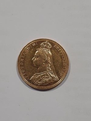 Lot 248 - A Gold Full Sovereign, Victoria Jubilee Head, 1887, Jubilee Mint.