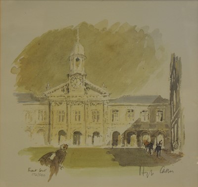 Lot 323 - After Sir Hugh Casson - Front Court [Oxford].