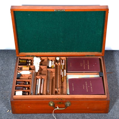 Lot 107 - An early 20th century water analysis set