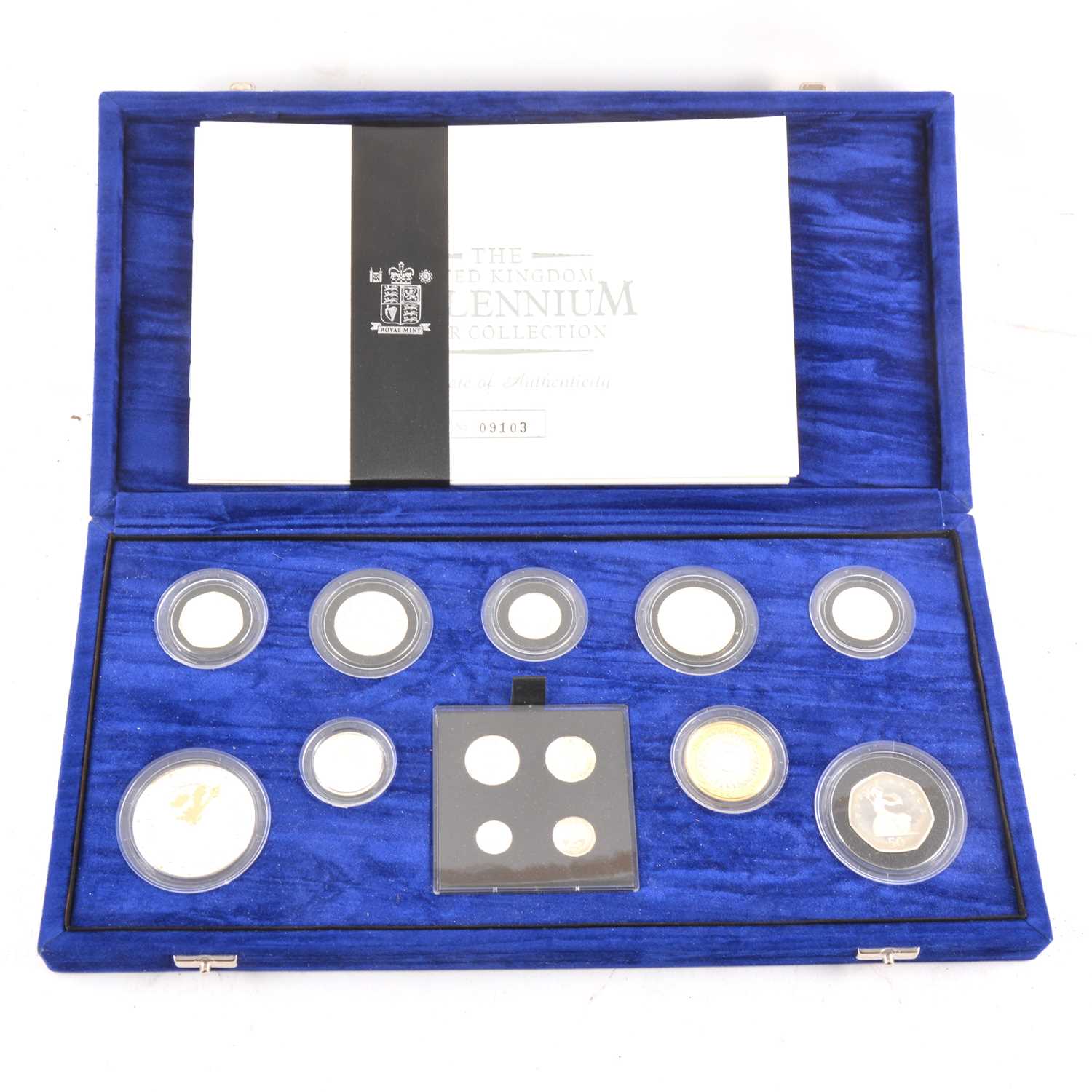 Lot 172 - The United Kingdom Millennium Silver Collection by The Royal Mint.