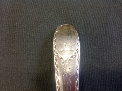 Lot 82 - An Irish silver table spoon, probably Carden Terry of Cork, late 18th century