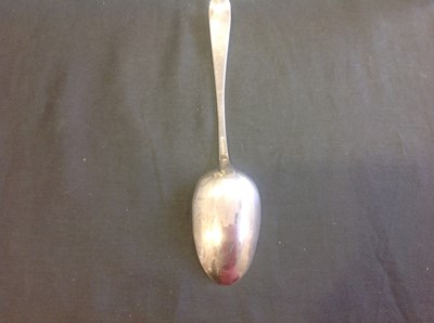 Lot 82 - An Irish silver table spoon, probably Carden Terry of Cork, late 18th century