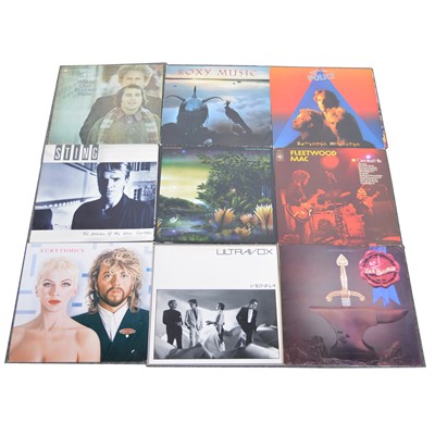 Lot 14 - One box of LP vinyl records; approx 76, mostly 1970s and 1980s Pop and Rock music