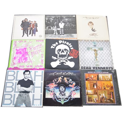 Lot 41 - Twenty-Two LP vinyl records; mostly Rock, New Wave, Punk and Pop