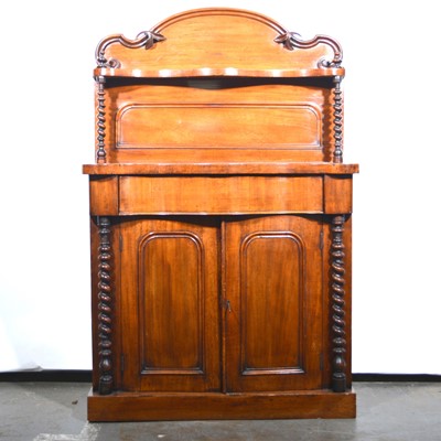 Lot 520 - Victorian mahogany chiffonier.