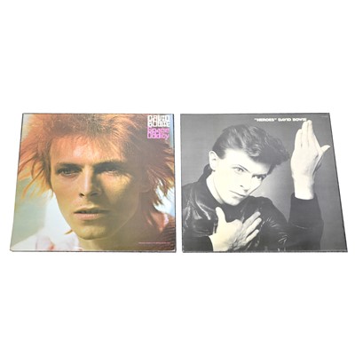 Lot 7 - David Bowie; Two LP vinyl records.