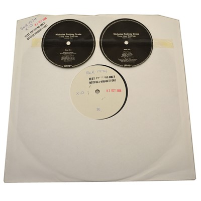 Lot 45 - Nicholas Rodney Drake "Nick Drake"; White label test pressing vinyl record