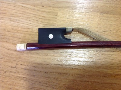 Lot 164 - A Saxony violin, 36cm one piece back