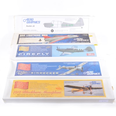 Lot 222 - 5 x AERO GRAPHICS rubber kits BAC LIGHTNING,...