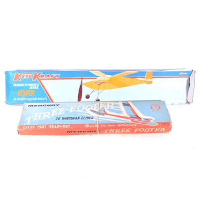 Lot 325 - MERCURY THREE FOOTER glider and KEIL KRAFT...