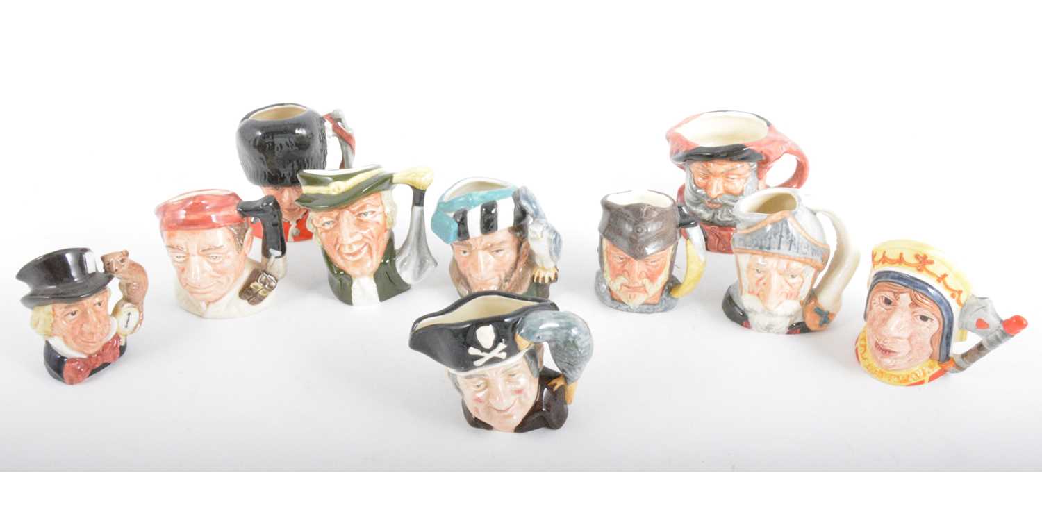 Lot 111 - A large quantity of smaller Royal Doulton character jugs