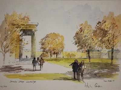 Lot 431 - After Sir Hugh Casson, Downing College, Cambridge