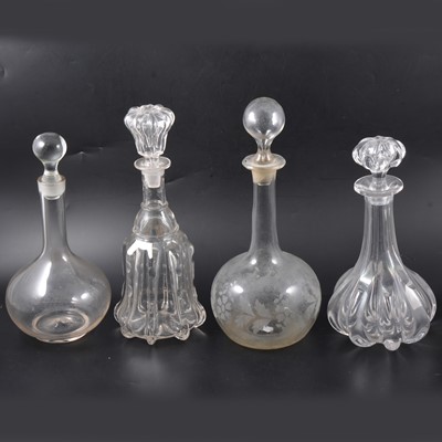 Lot 150 - Glassware including decanters