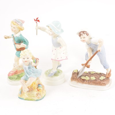 Lot 83 - Four Royal Worcester figures