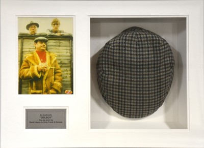 Lot 80 - Only Fools & Horses interest; An authentic cap worn by "Delboy" played by David Jason