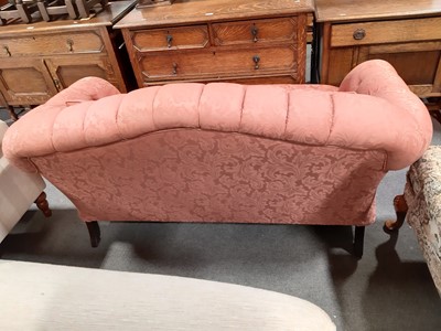 Lot 418 - A two seater sofa.