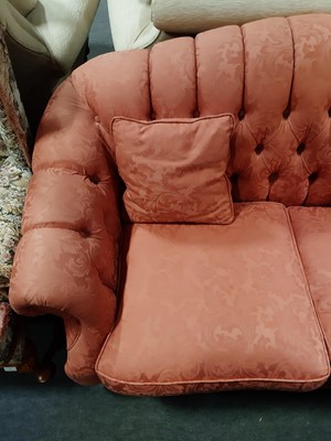 Lot 418 - A two seater sofa.