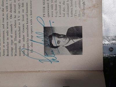 Lot 81 - The Goons interest; a Cambridge University Tiddlywinks Club souvenir programme, with signatures.